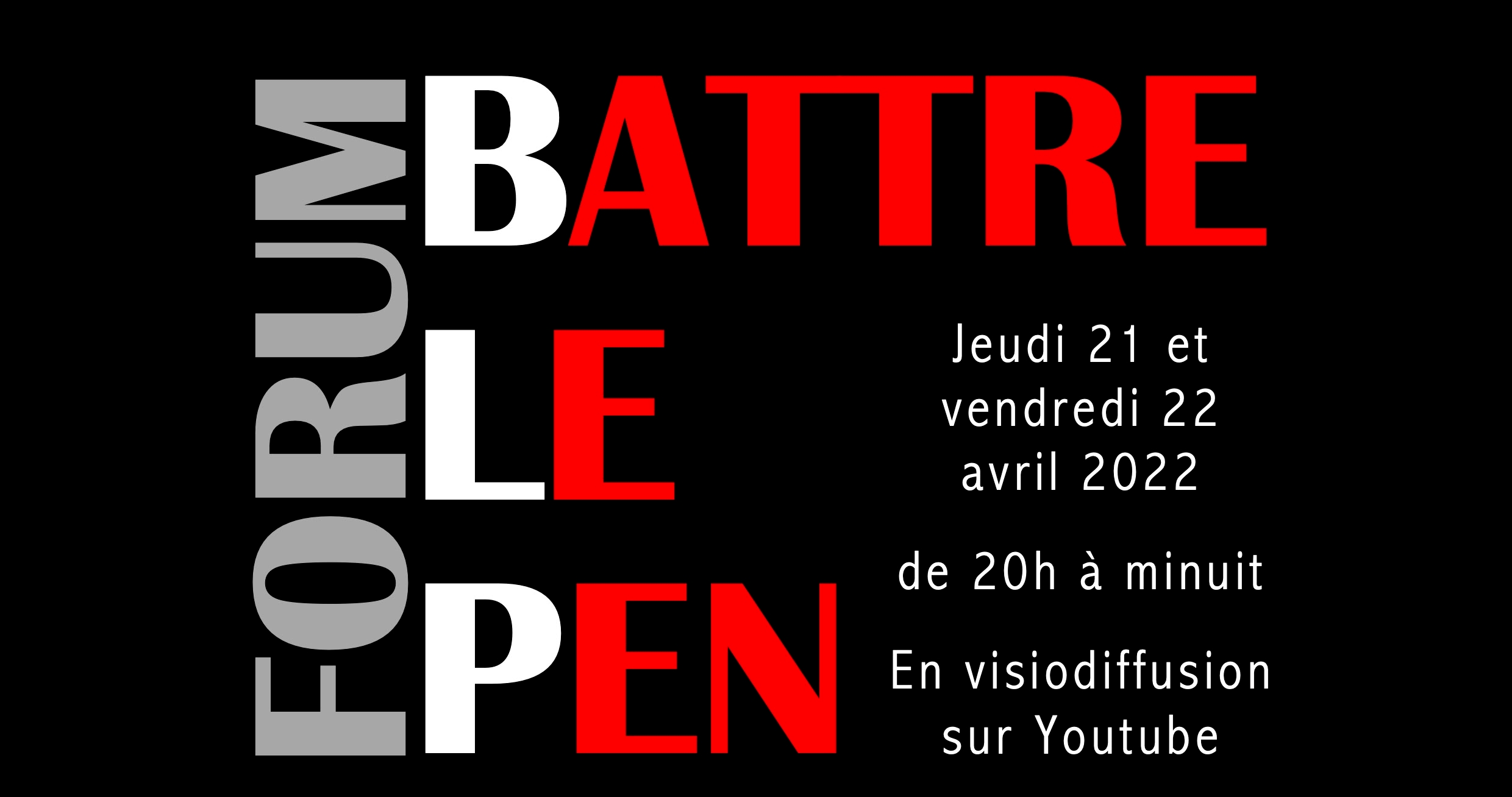 FORUM – Battre Le Pen